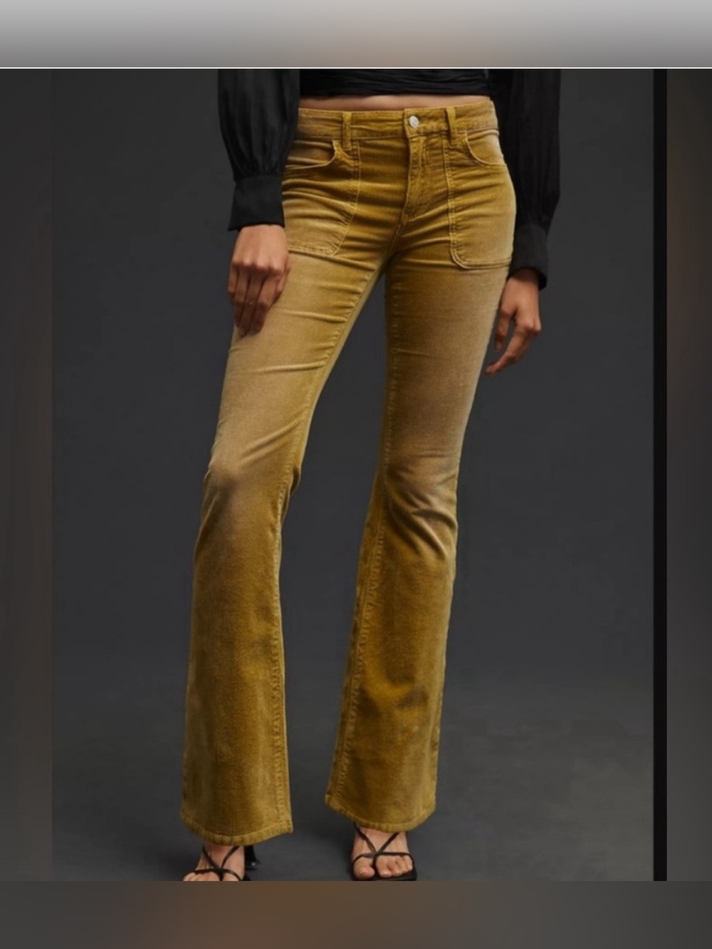 Pilcro The Icon Corduroy Flare Pants